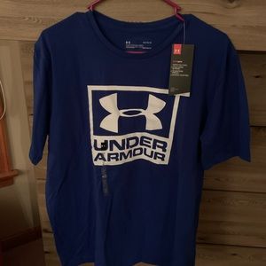 Under Armour Men’s tee, NWT, royal blue, Large
